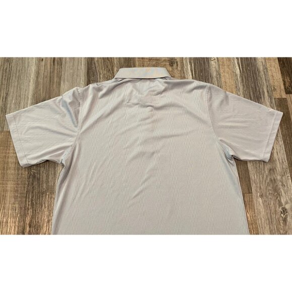 Page & Tuttle Mens Cool Swing Polo Shirt Gray Golf Short Sleeve Size Large - Picture 7 of 12